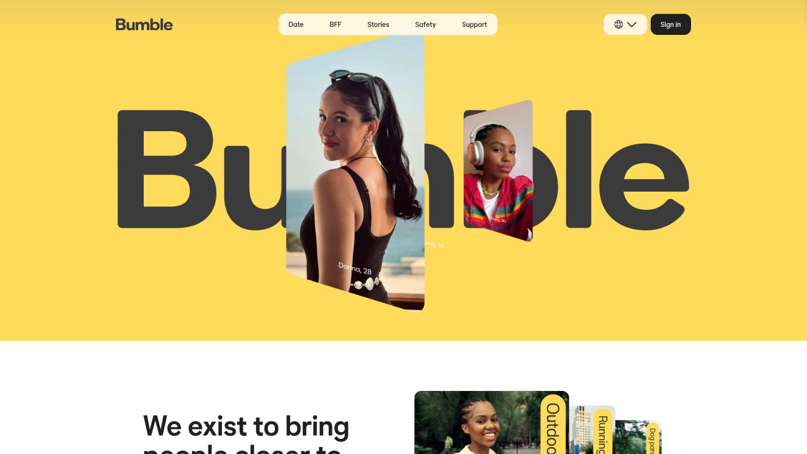Bumble : la sécurité par l'initiative féminine