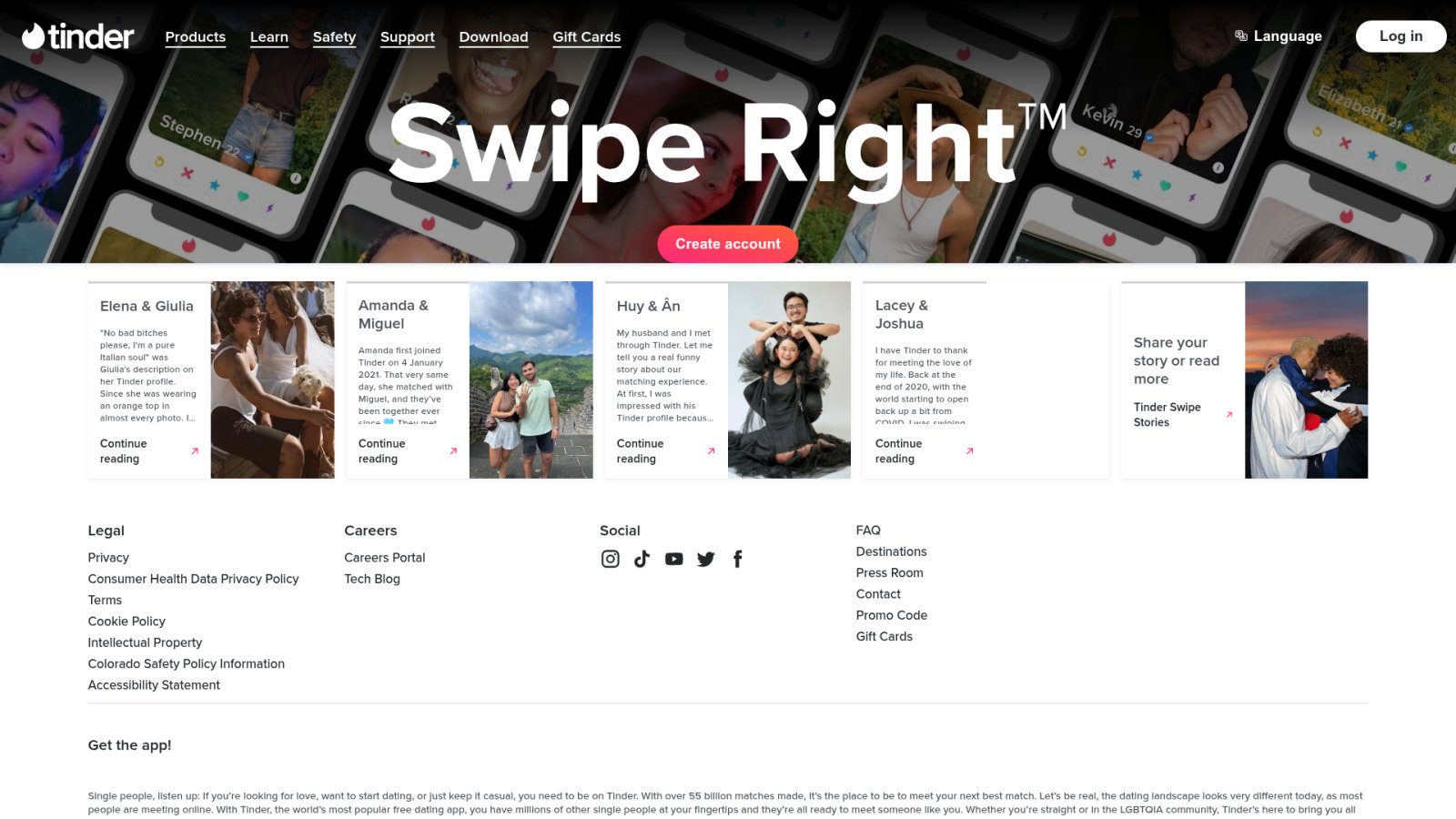 Tinder : l'efficacité de la géolocalisation en accès libre